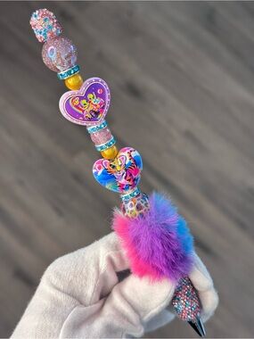 Lisa Frank extended bead pen
